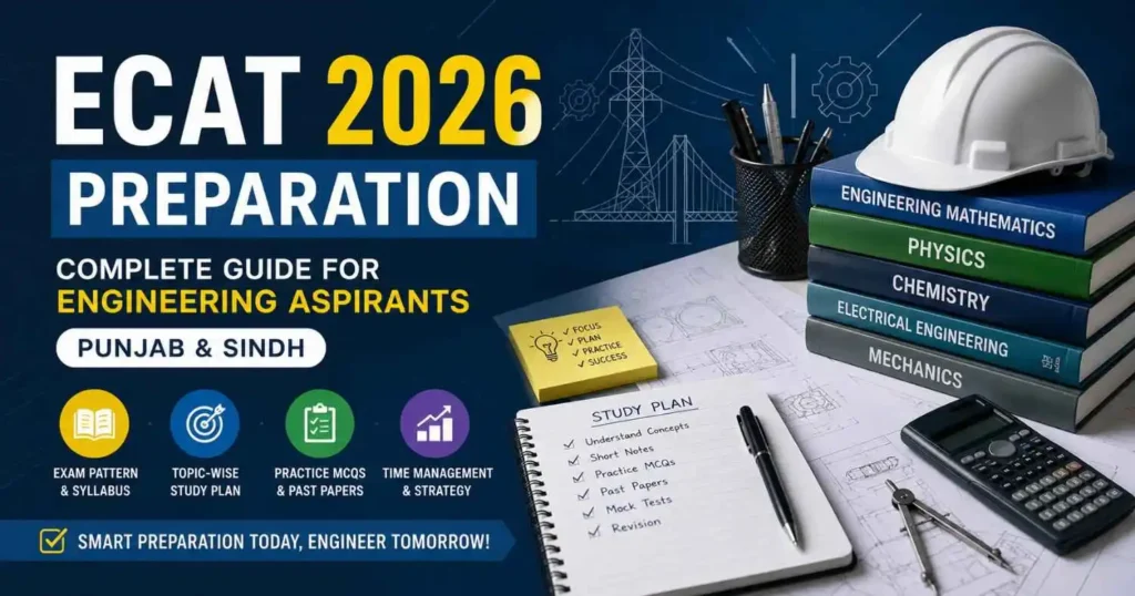 ECAT 2026 Preparation: Complete Guide for Engineering Aspirants