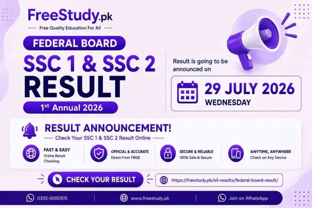 fbise result announcement